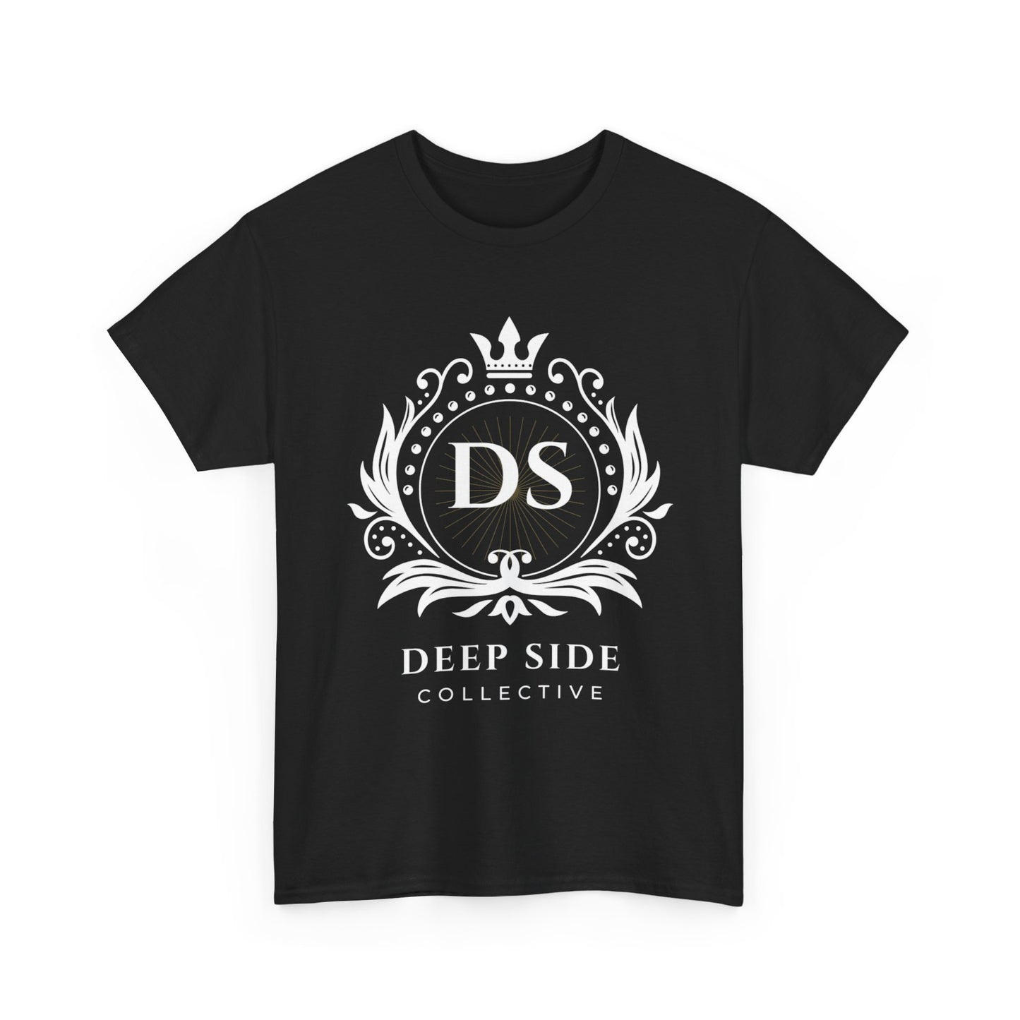 Deep Side Collective T-Shirt BLACK|WHITE LOGO