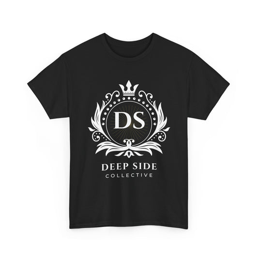 Deep Side Collective T-Shirt BLACK|WHITE LOGO